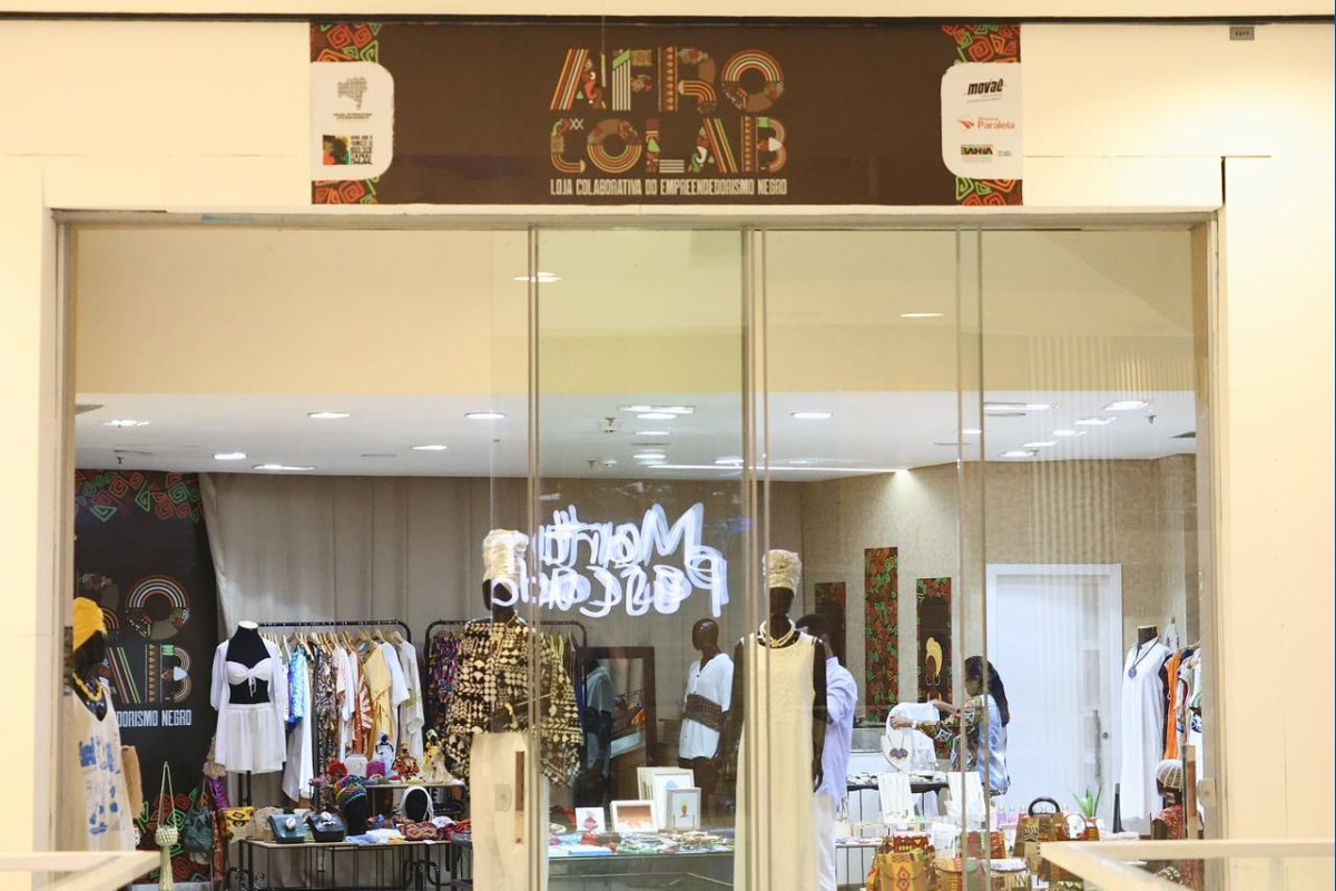 Seleção para empreendedores negros e indígenas atuarem em loja colaborativa em Salvador encerra nesta quinta-feira; confira