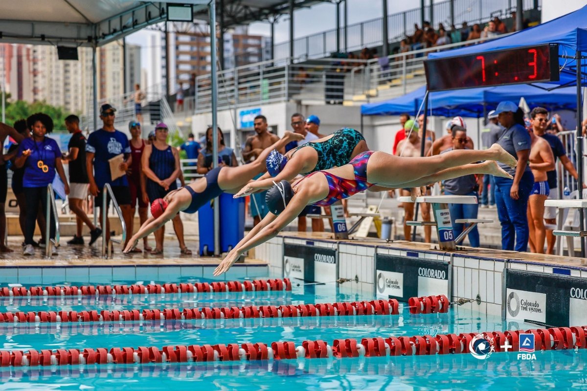 Piscina Olímpica da Bahia recebe mais de 360 atletas no Festival de Outono neste final de semana