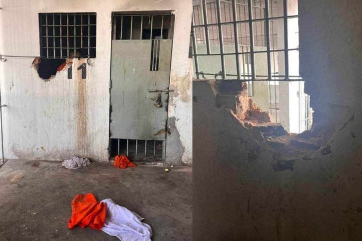 Detentos tentam fuga e abrem cela na Penitenciária Lemos Brito em Salvador