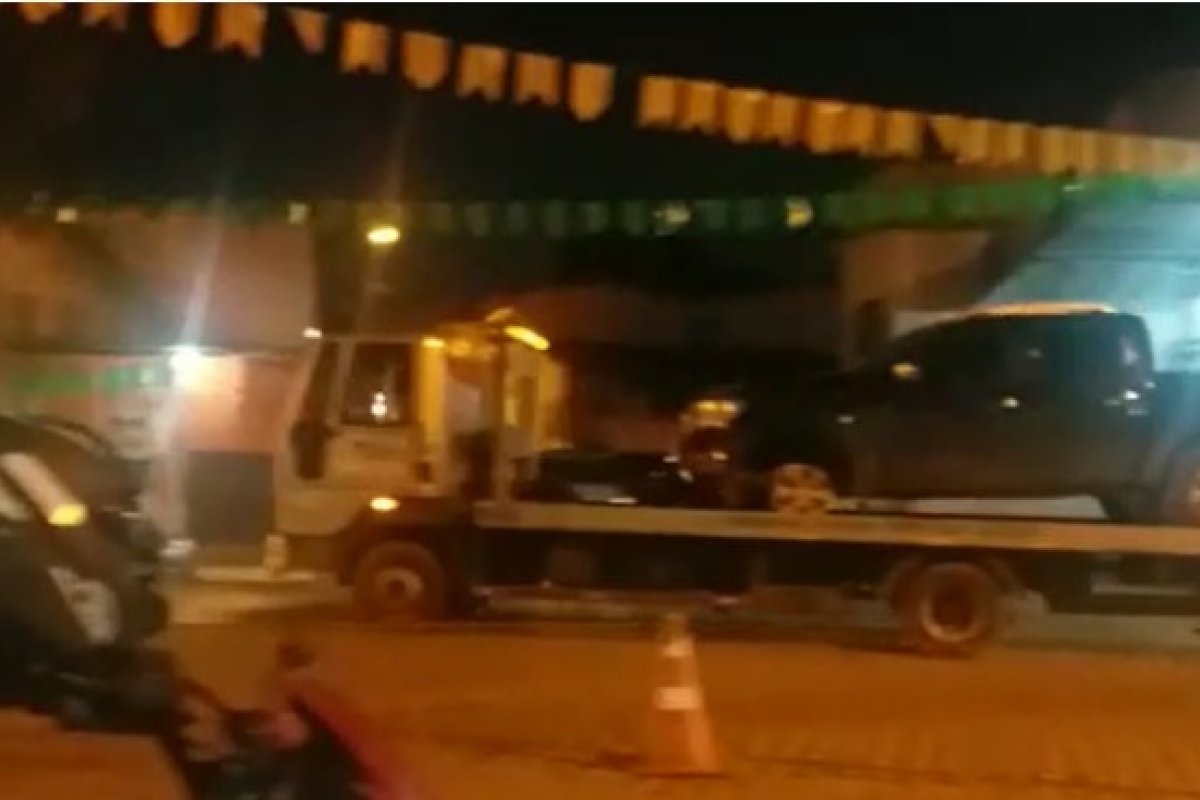 Em Ibicuí, 15 pessoas são atropeladas no estacionamento do "Brega Light"