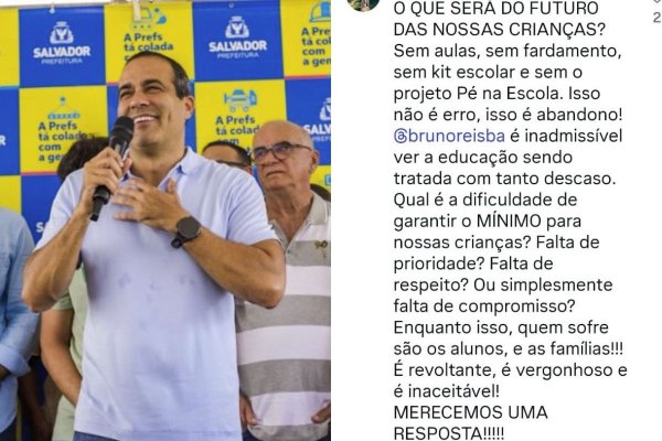 [Vídeo: Bruno Reis faz lançamento de projeto para requalificação no Imbuí e recebe enxurrada de críticas]