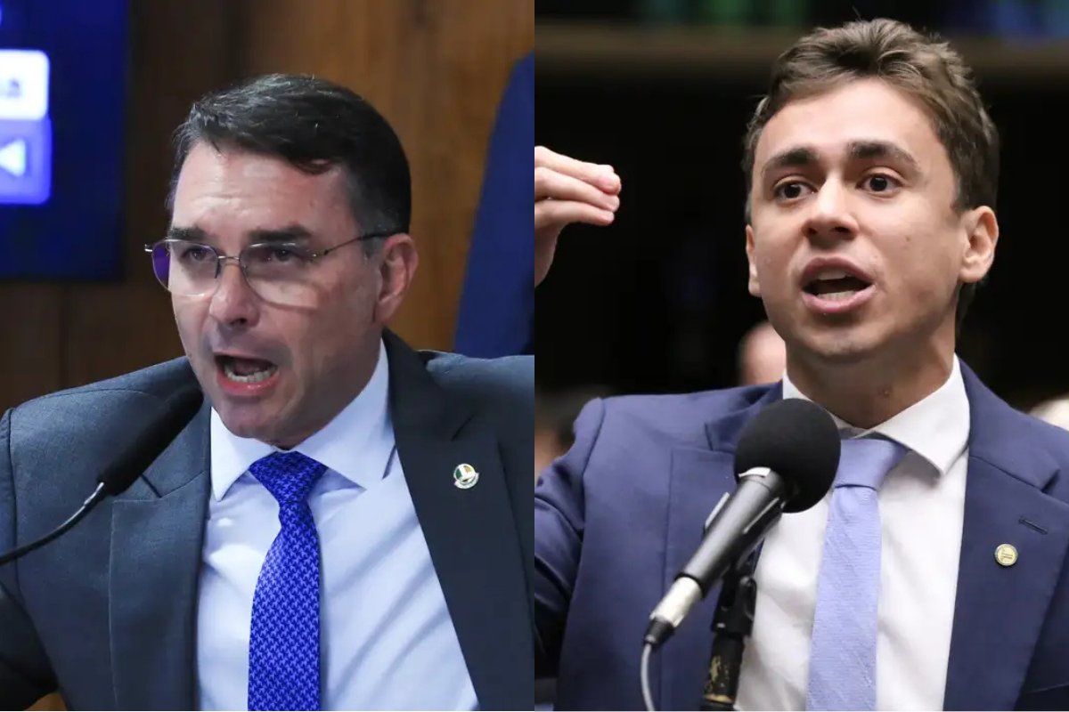  Flávio critica provocações entre bolsonaristas, e Nikolas reclama de quem 'mina a própria base'