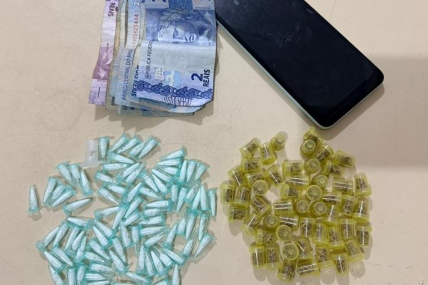[PM prende suspeito por tráfico de drogas em Campinas de Pirajá]