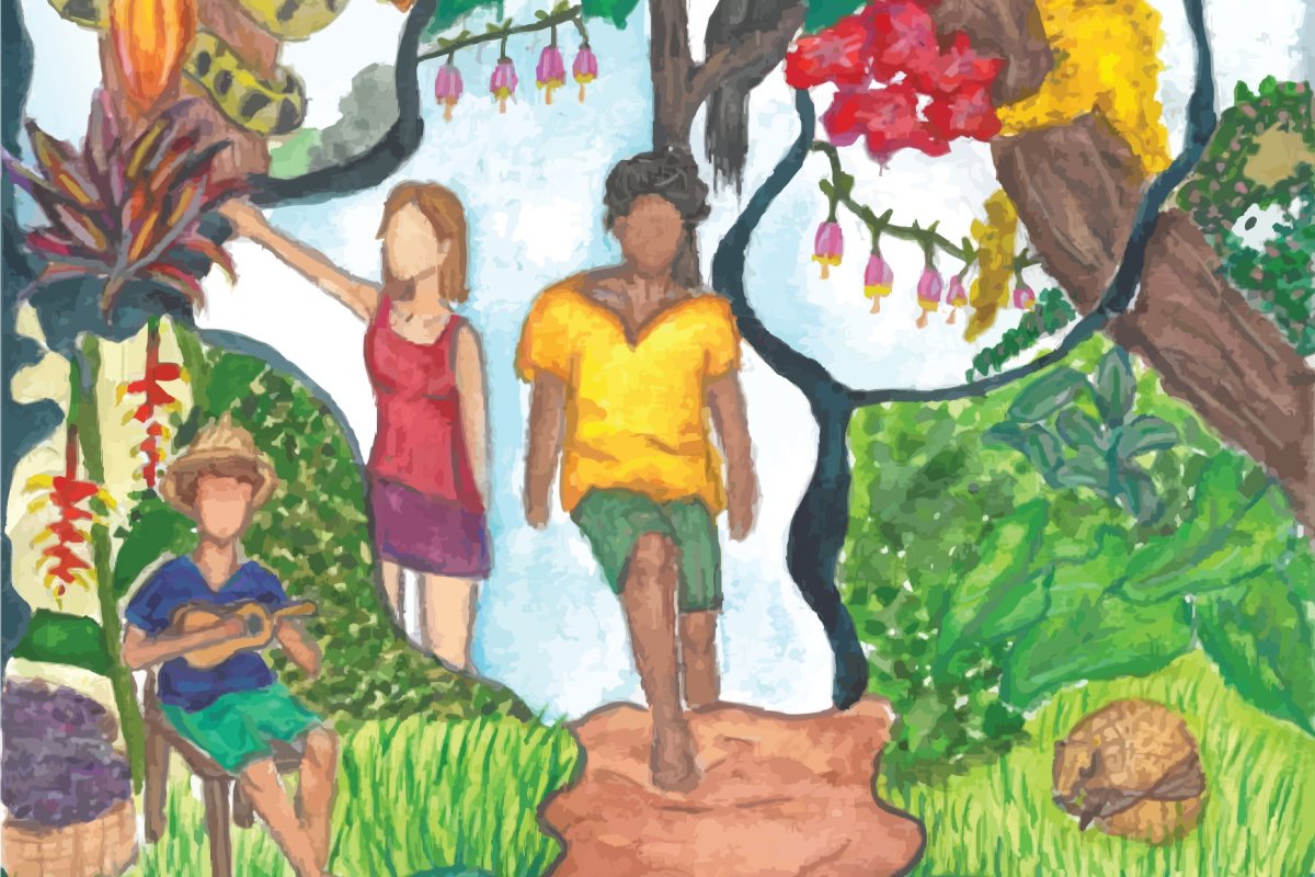 Arte vibrante e autêntica de Maria Luiza Brito Porto coloriu o roadshow da BLTA! 