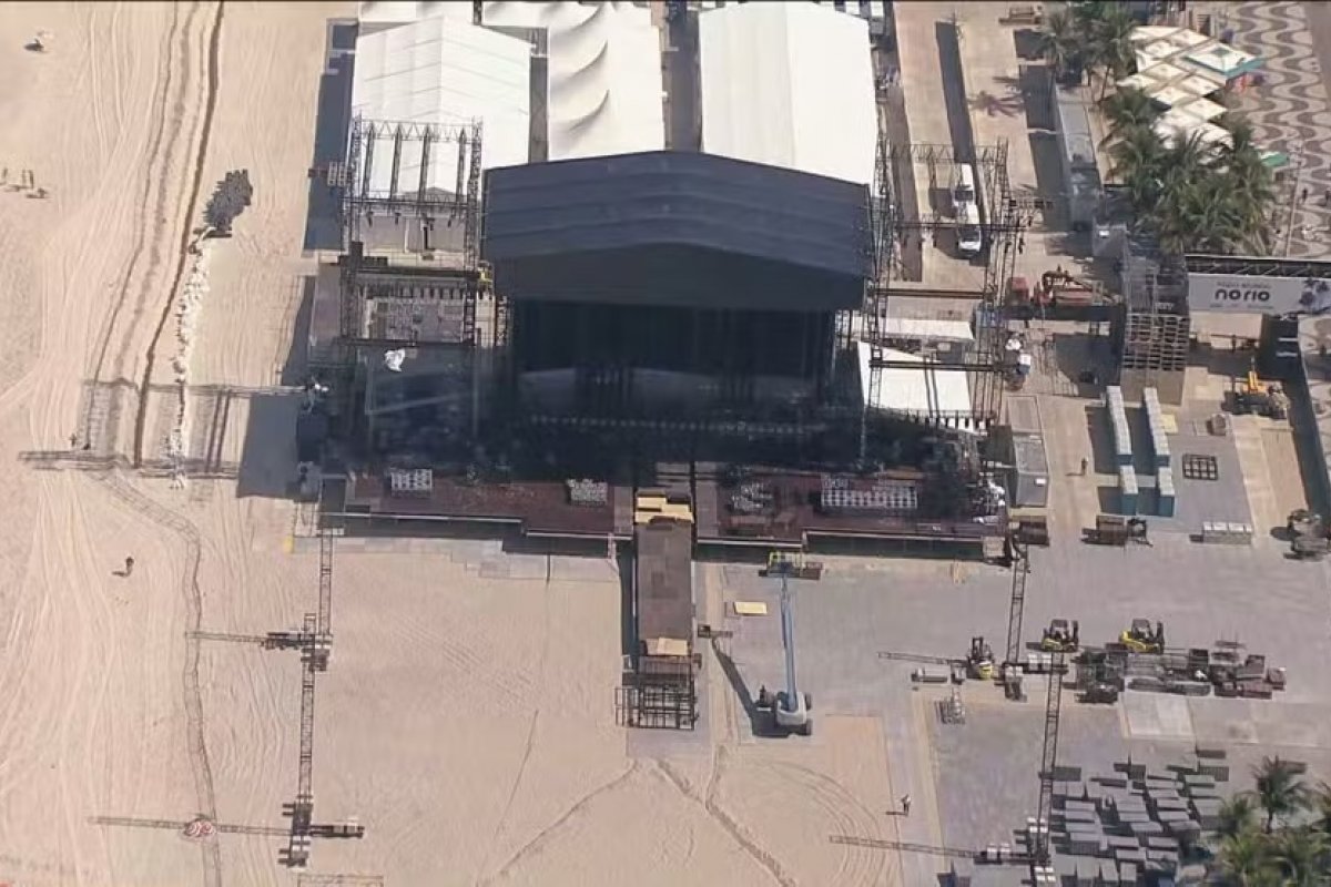 Show da Shakira: Crea-RJ vai autuar empresa após morte de trabalhador