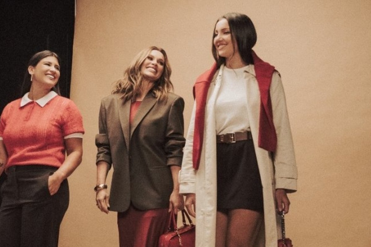 Jorge Bischoff lança campanha de Dia das Mães com Flávia Alessandra e suas filhas, Giulia e Olívia!