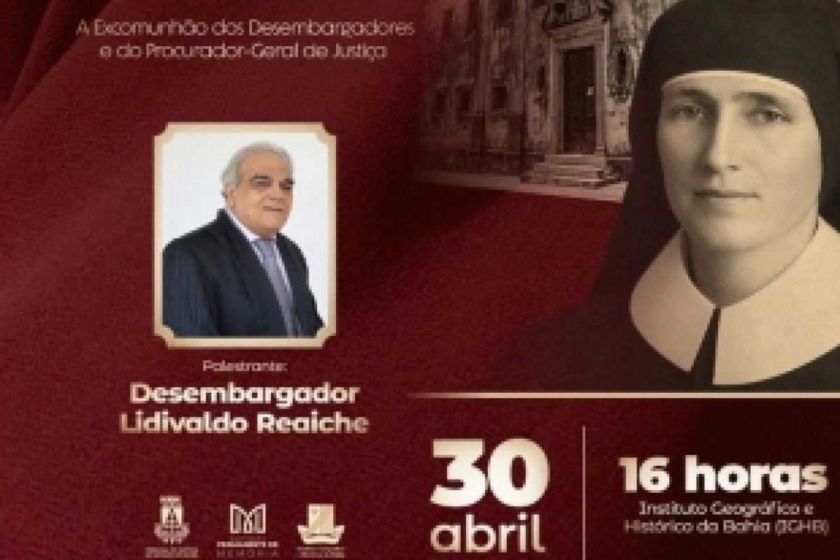 IGHB e Tribunal de Justiça Celebram 90 Anos de Caso Histório em Conferência