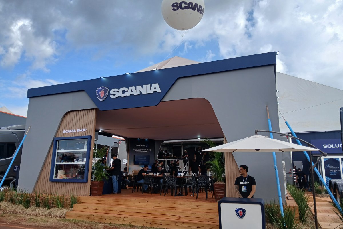 Na Agrishow 2026, Scania oferecerá soluções completas de produtos, serviços e financeiras!
