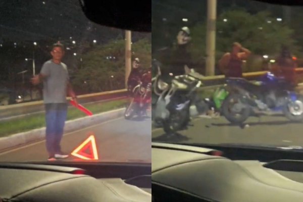 [Vídeo: Acidente na Av. Paralela gera congestionamento na noite desta quarta (29)]