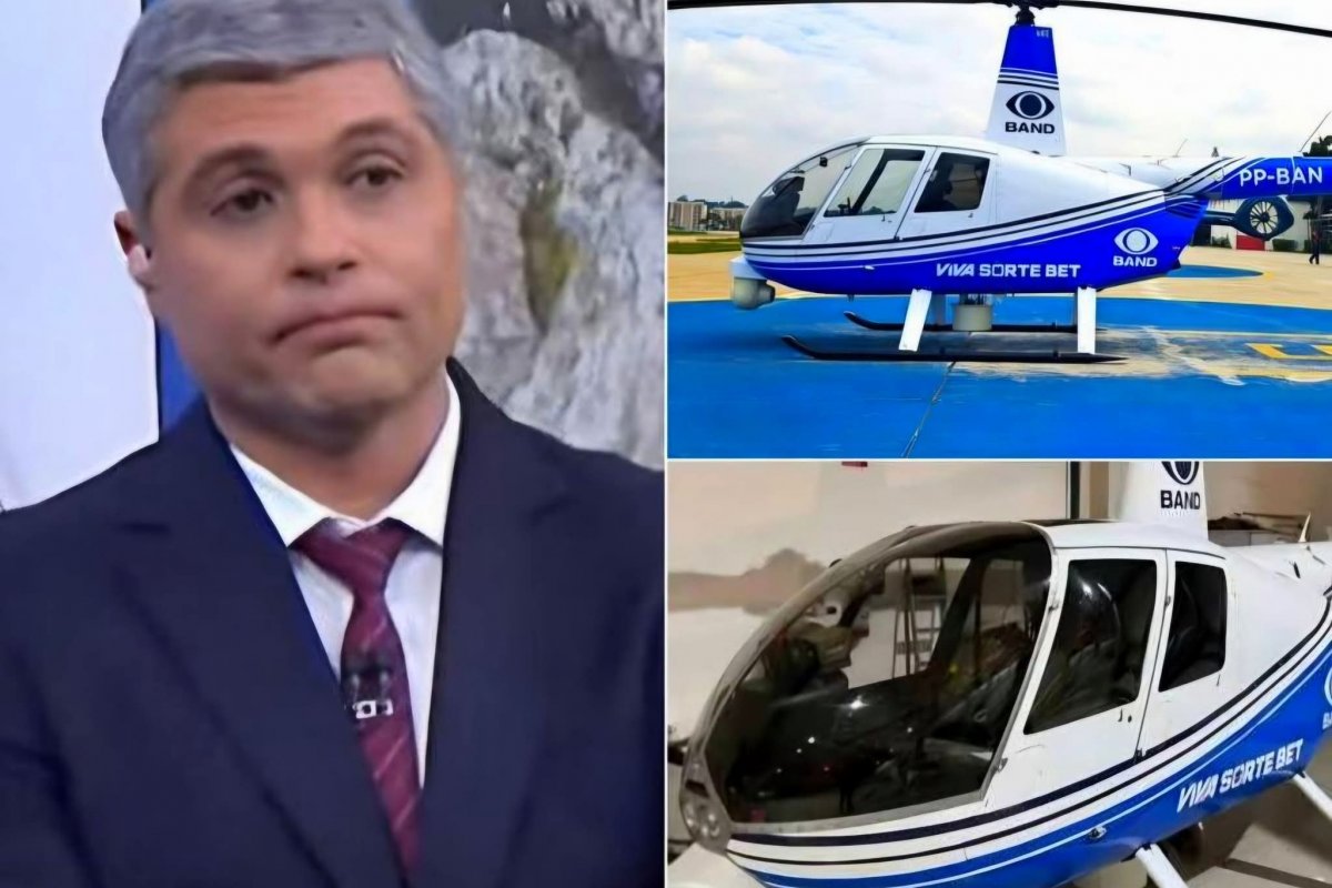 Band decide aposentar de vez o uso de helicópteros em seus telejornais!