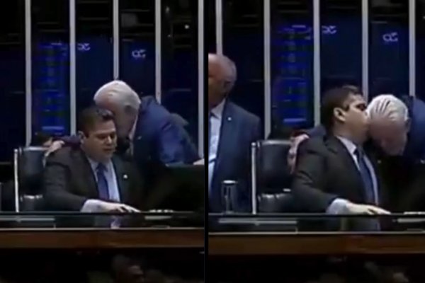 [Vídeo: Jaques Wagner 'ri' ao ouvir de Alcolumbre que Messias perderia votação do STF por 8 votos]