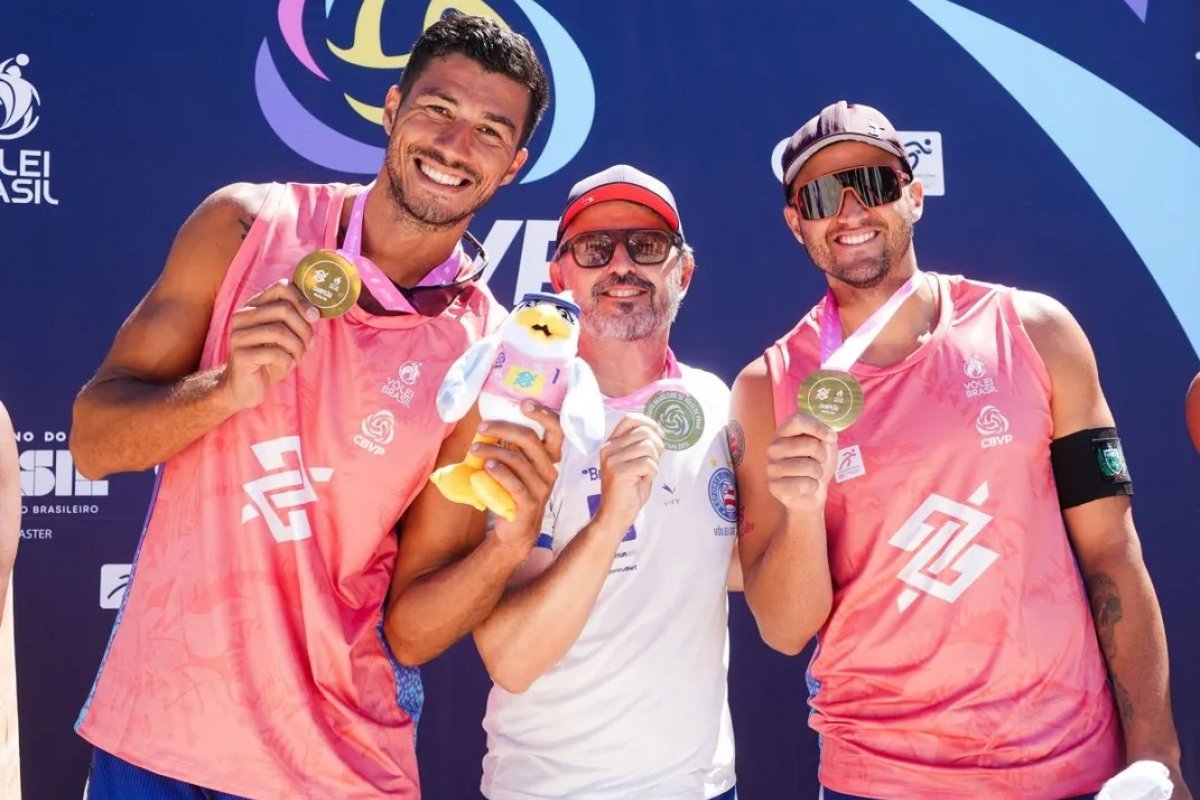 Bahia Associação anuncia mudança na equipe de vôlei de praia; confira