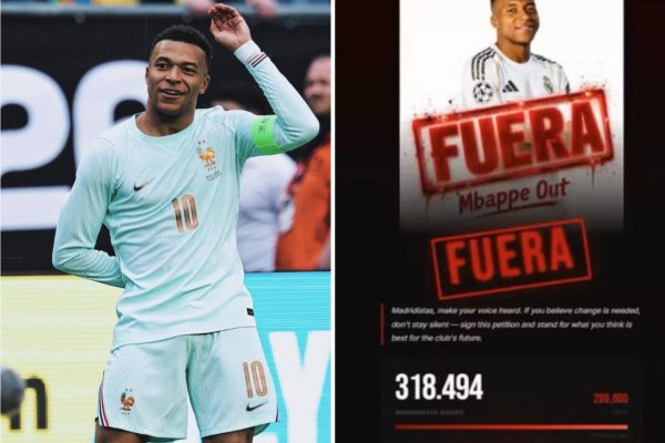 [Abaixo-assinado para expulsar Mbappé do Real Madrid chega a 320 mil assinaturas]
