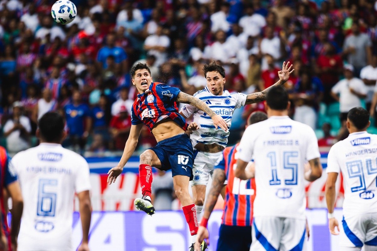 Bahia aposta na Fonte Nova para encerrar instabilidade contra Cruzeiro pressionado