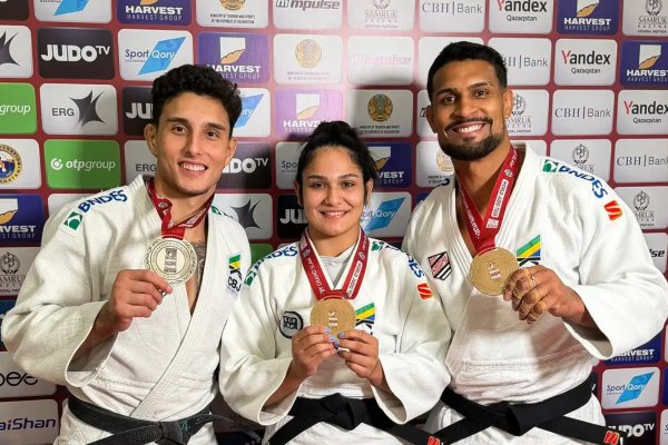 [Brasil conquista sete medalhas no Grand Slam de Astana no Cazaquistão]