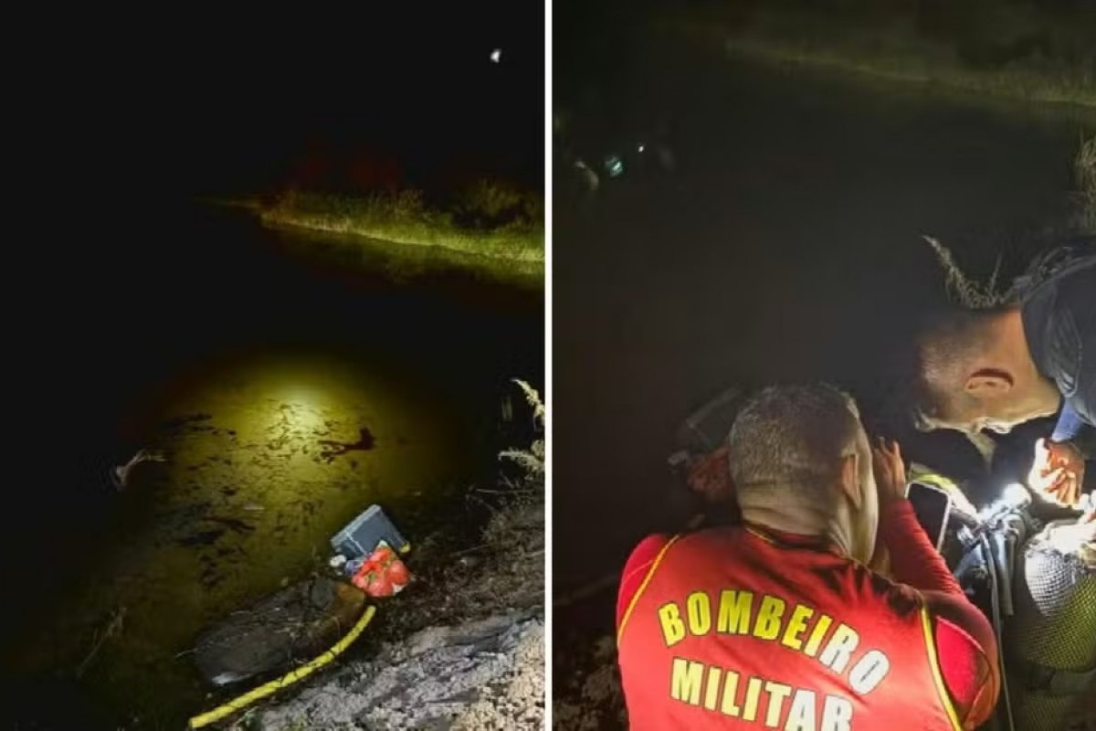 Seis pessoas morrem após cair em represa em Goiás; duas das vítimas eram crianças