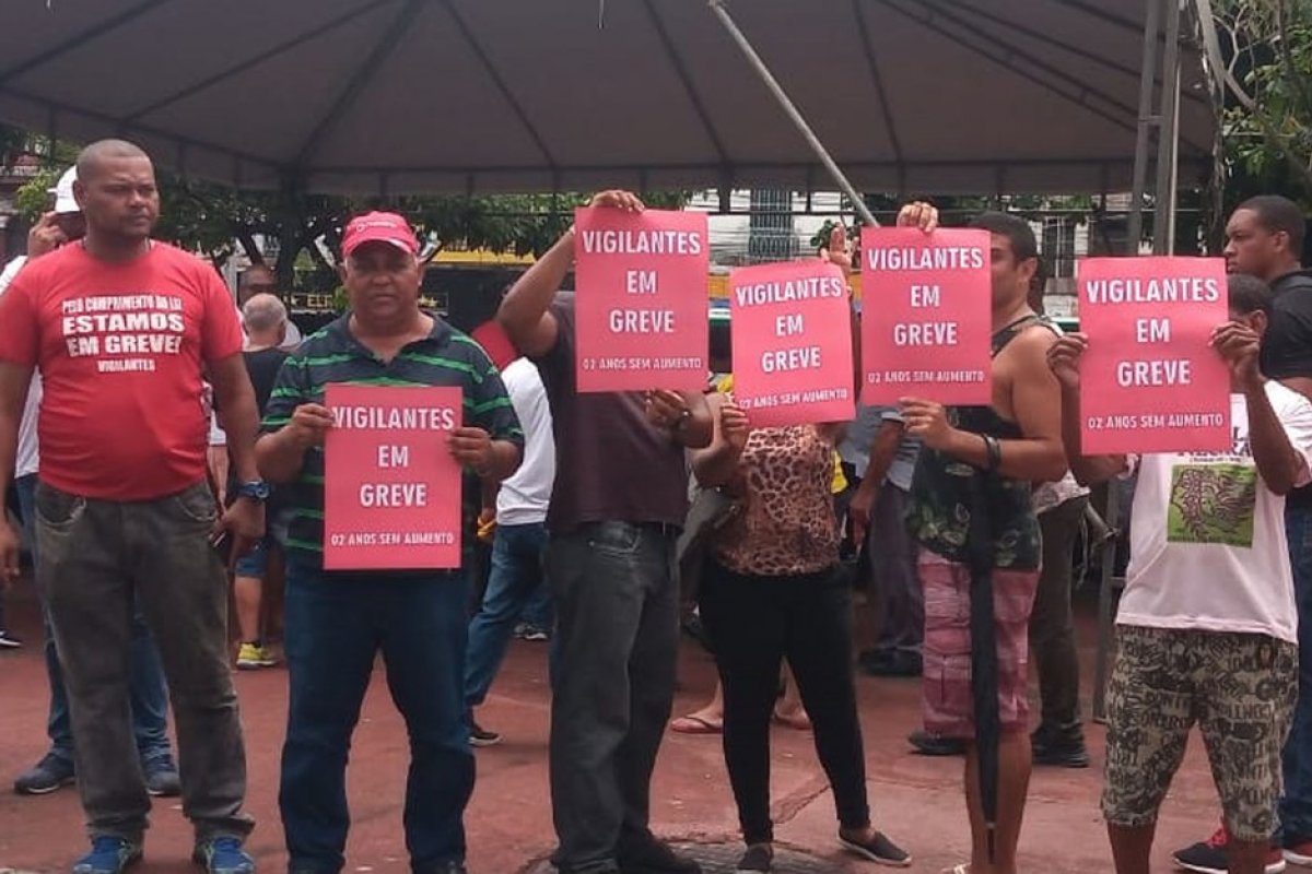 Greve: Liminar determina que parte dos vigilantes de atividades essenciais volte ao trabalho