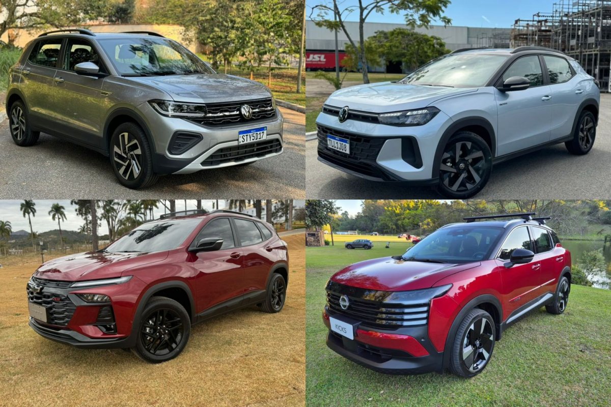 Quais foram os SUVs mais vendidos até agora no Brasil em 2026?