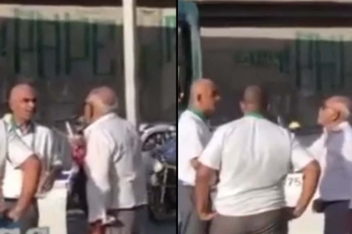 Taxista idoso e rodoviário protagonizam discussão no trânsito em avenida de Salvador