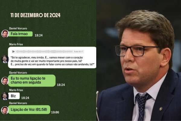 [Após negar verba de Vorcaro, áudio vazado mostra Mário Frias agradecendo aporte do ex-banqueiro a 'Dark Horse'; OUÇA]
