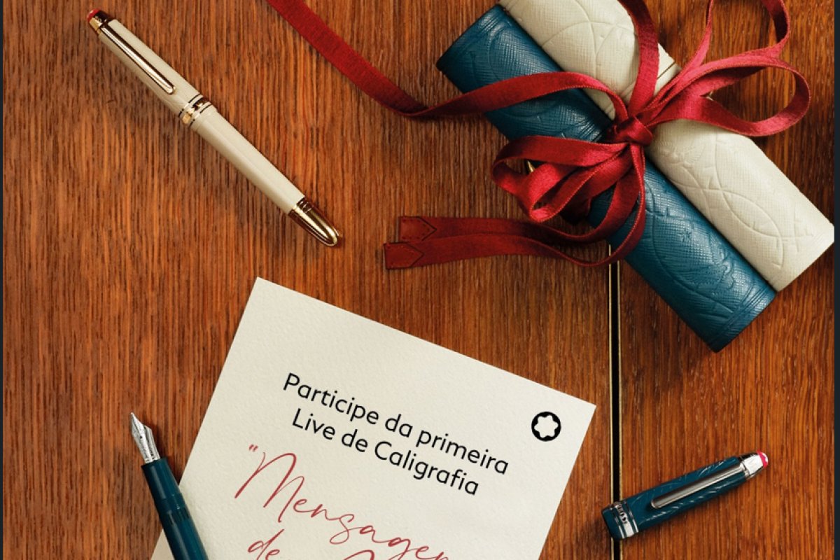 Montblanc Promove Live Aberta Para Celebrar o Poder das Mensagens de Amor Escritas à Mão! 