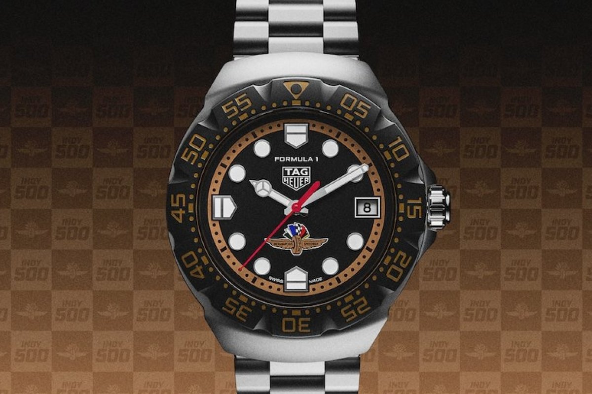 TAG Heuer apresenta o novo Formula 1 Solargraph X Indy 500!