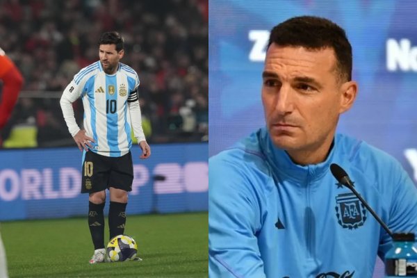 [Técnico da Seleção Argentina adota cautela sobre situação física de Messi]