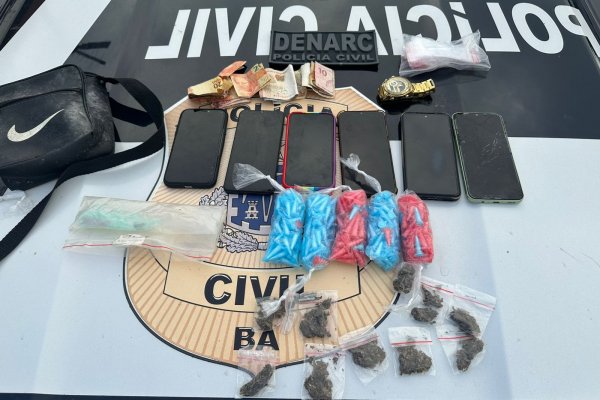 [Grupo investigado por tráfico de drogas em Salvador e Vera Cruz é alvo de cinco mandados de prisão]
