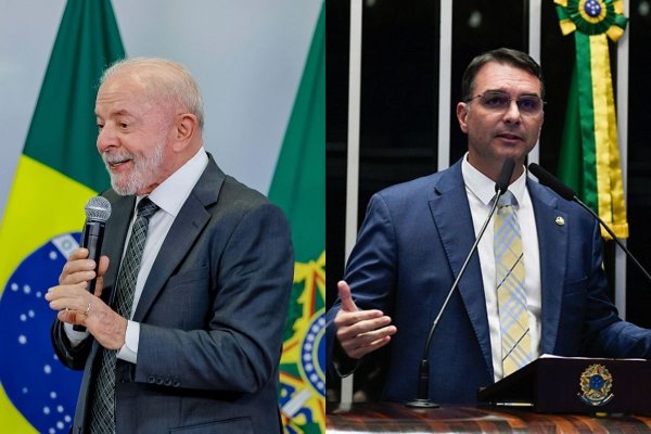 [Lula tem 40% contra 35% de Flávio nas intenções de voto no 1º turno, diz novo levantamento PoderData]