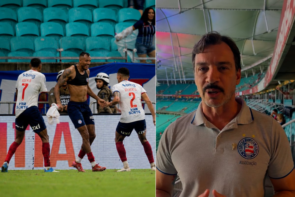 Vídeo: Ferretti comemora triunfo do tricolor na Fonte Nova e convoca torcida para a 5ª edição da Corrida do Bahêa Vídeo: Ferretti comemora triunfo do tricolor na Fonte Nova e convoca torcida para a 5ª edição da Corrida do Bahêa