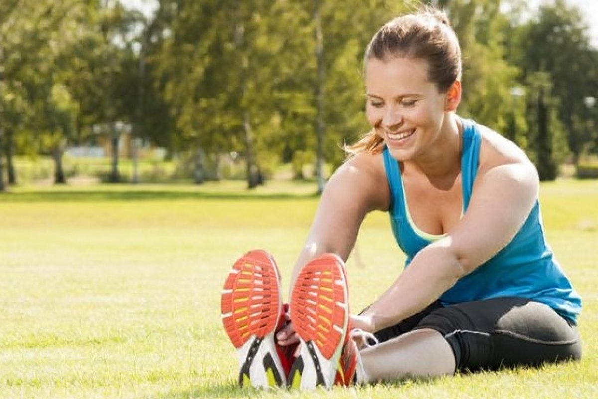 Material informativo alerta sobre a importância de praticar exercícios físicos