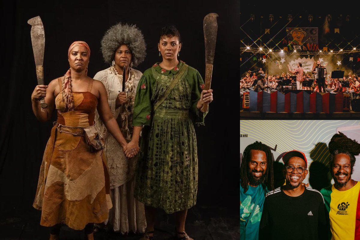 Torto Arado - O Musical, São João Sinfônico e Ministereo Público: confira a agenda cultural deste final de semana
