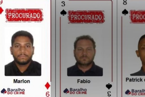 [Foragido do Baralho do Crime da Bahia é preso em Sergipe]