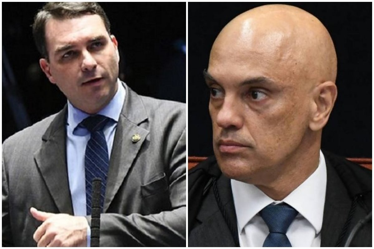 Flávio pede que STF declare Moraes suspeito para julgar repasse de Vorcaro a 'Dark Horse'