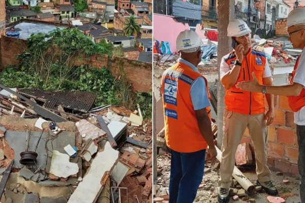 [Vídeo: Desabamento em Pirajá leva à evacuação de moradores e isolamento de área de risco]