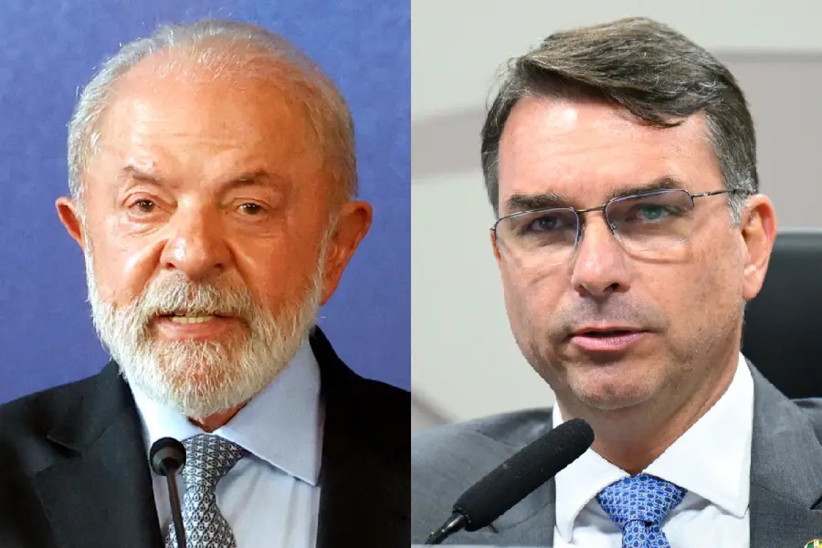 Genial/Quaest: Lula tem larga vantagem contra Flávio Bolsonaro nos cenários de 1º e 2º turno 
