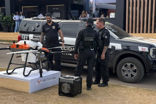 [Drone agrícola e outros materiais são apreendidos durante a Bahia Farm Show 2026]