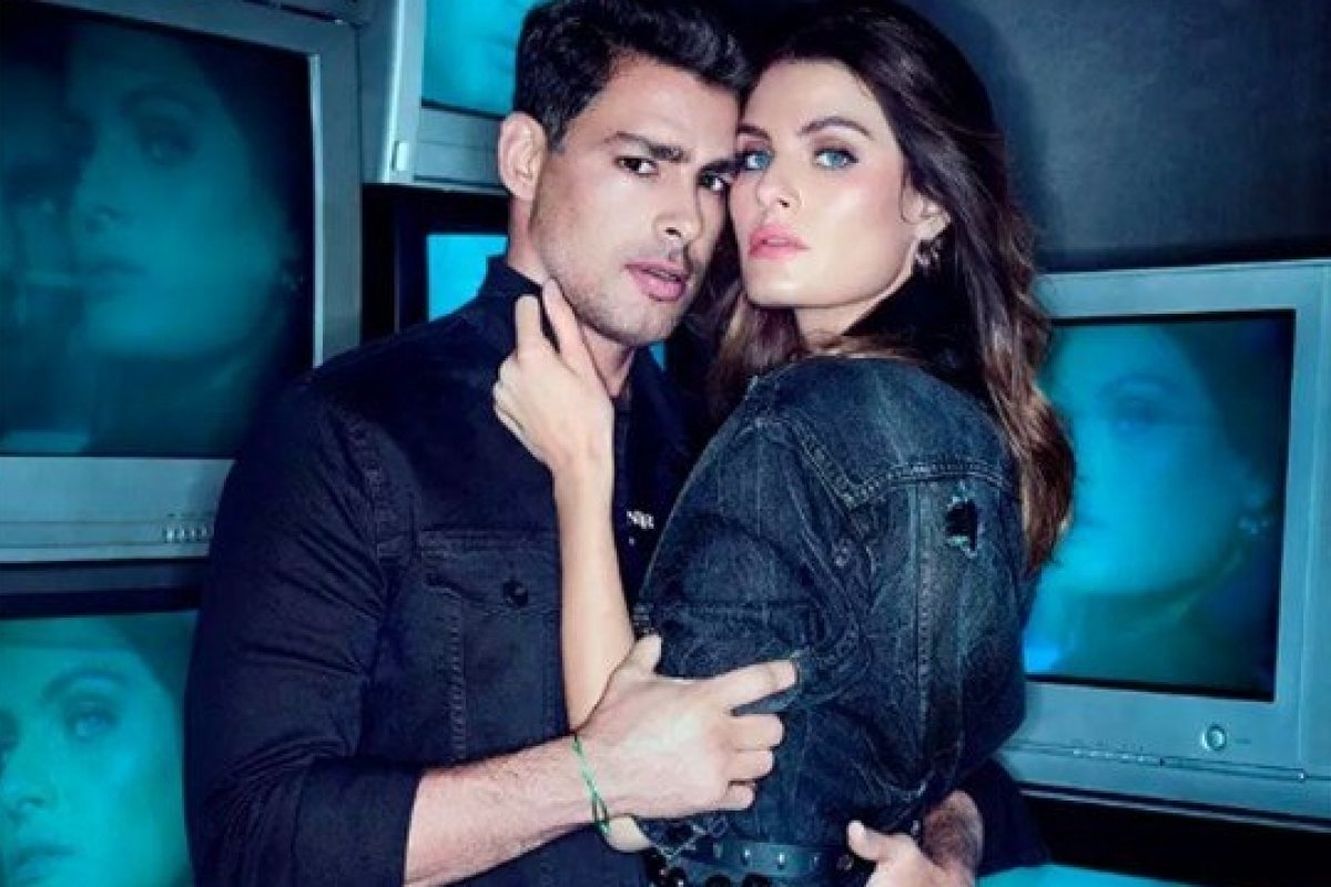 Isabeli Fontana e Cauã Reymond juntos em campanha de moda