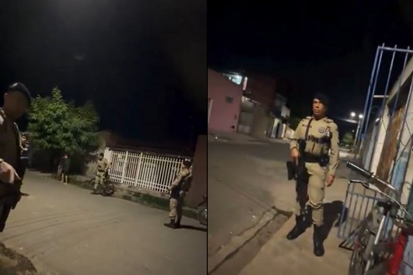 [Vídeo: policial militar agride mulher com tapas no rosto durante abordagem no interior da Bahia]