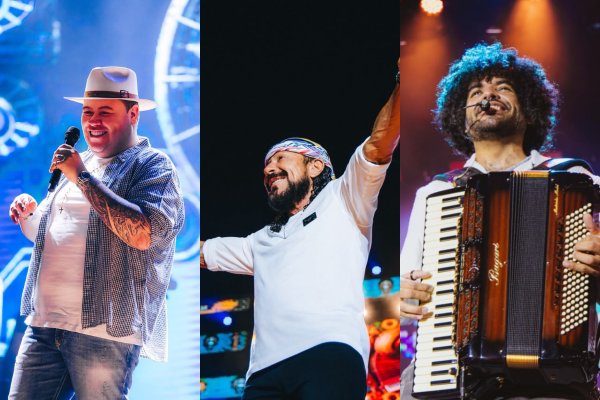 [Bell Marques, Rey Vaqueiro e Mestrinho comandam primeira noite do São João de Cruz]