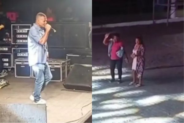 [Vídeo: Cantor faz apresentação para apenas duas pessoas em São João no interior baiano e viraliza nas redes sociais ]