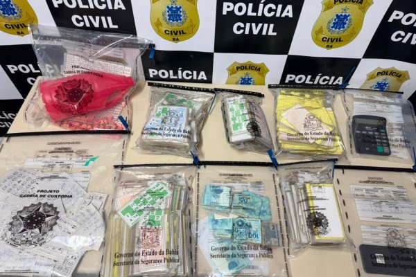[Polícia desmonta bingo clandestino com prêmio de R$ 10 mil na Bahia]
