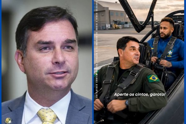 [Vídeo: Flávio Bolsonaro publica vídeo com IA no qual resgata Neymar para jogar Copa do Mundo]