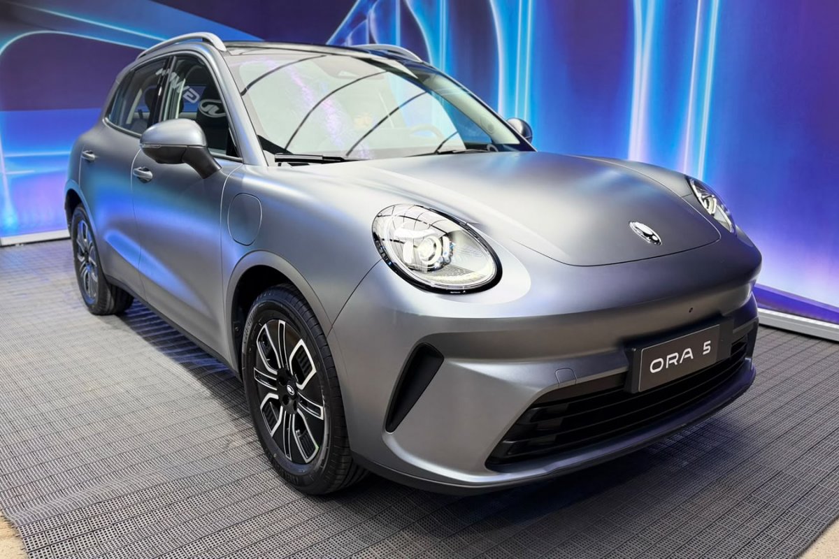 Ora 5 estreia no Brasil com 204cv e mais de 400km de autonomia urbana 
