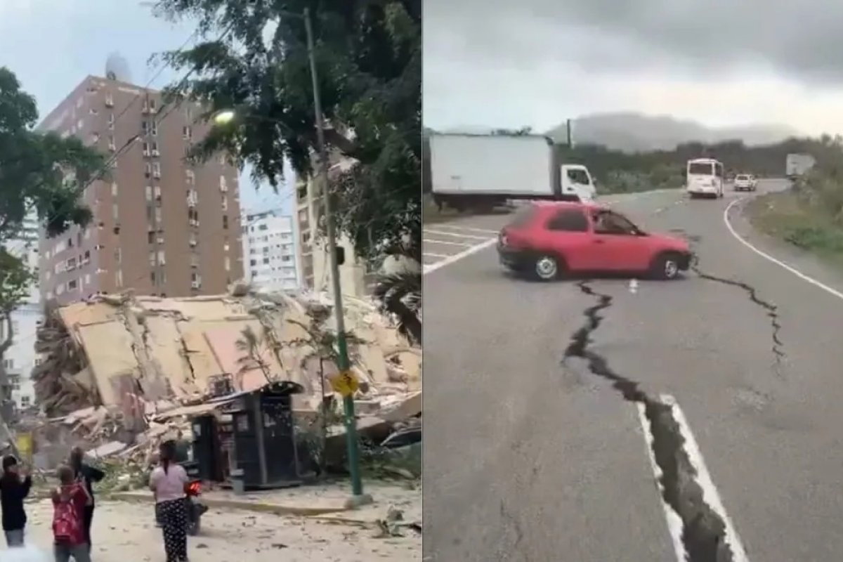 Número de mortes após terremotos na Venezuela sobe para 1.450