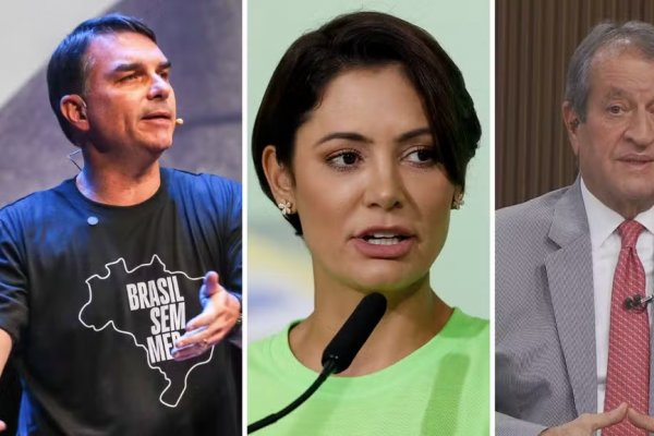 [Valdemar diz que Flávio indicou disposição em pacificar relação com Michelle Bolsonaro ]