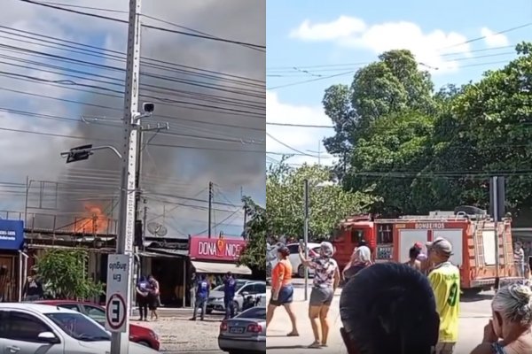 [Incêndio atinge boxes do Mercado CEAPA, em Paulo Afonso]