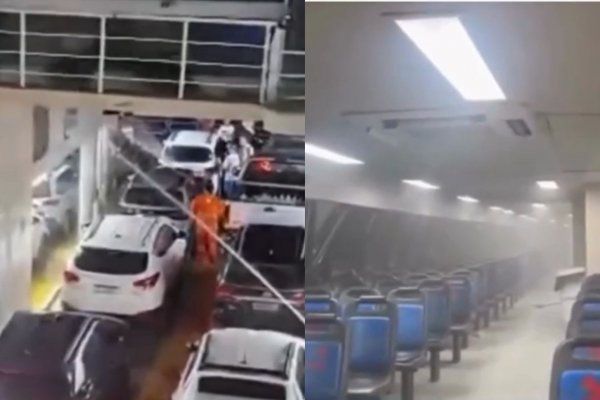 [Vídeo: Ferry-boat Ivete Sangalo tem princípio de incêndio durante travessia de Salvador-Itaparica]