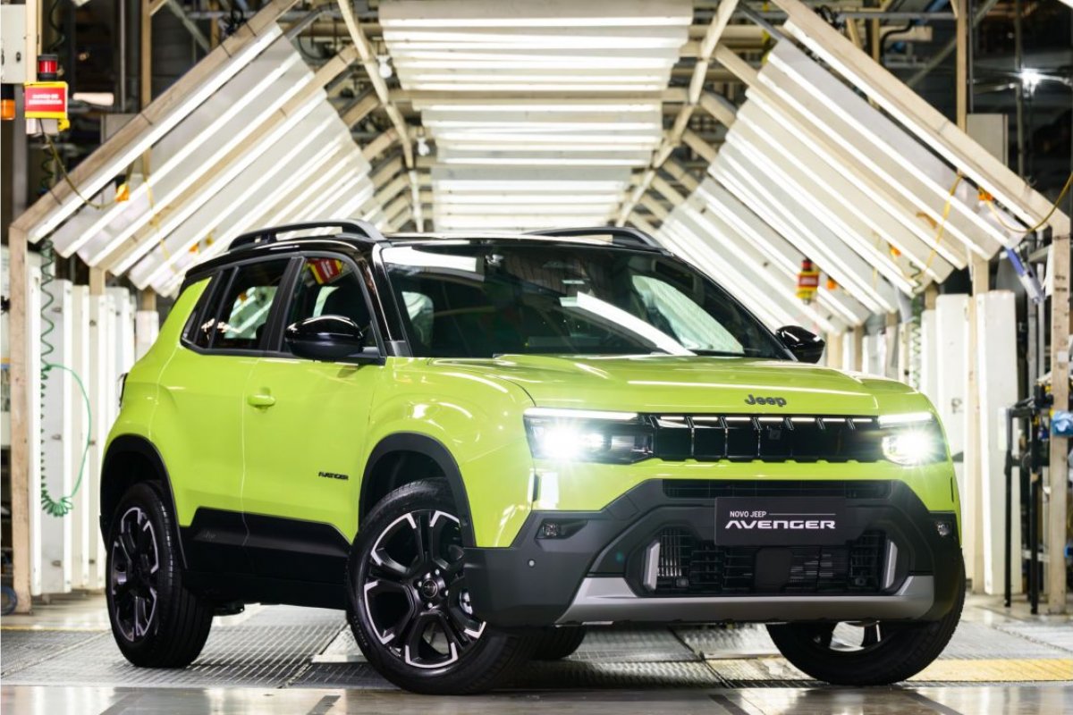 Jeep Avenger já teve produção iniciada e chega em agosto
