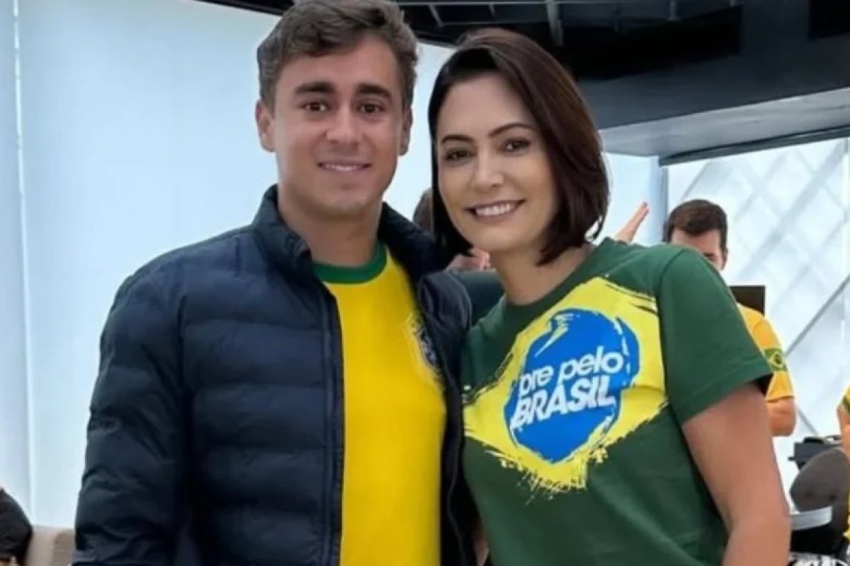 Vídeo de Michelle Bolsonaro contra Flávio teria sido produzido por equipe de Nikollas Ferreira 